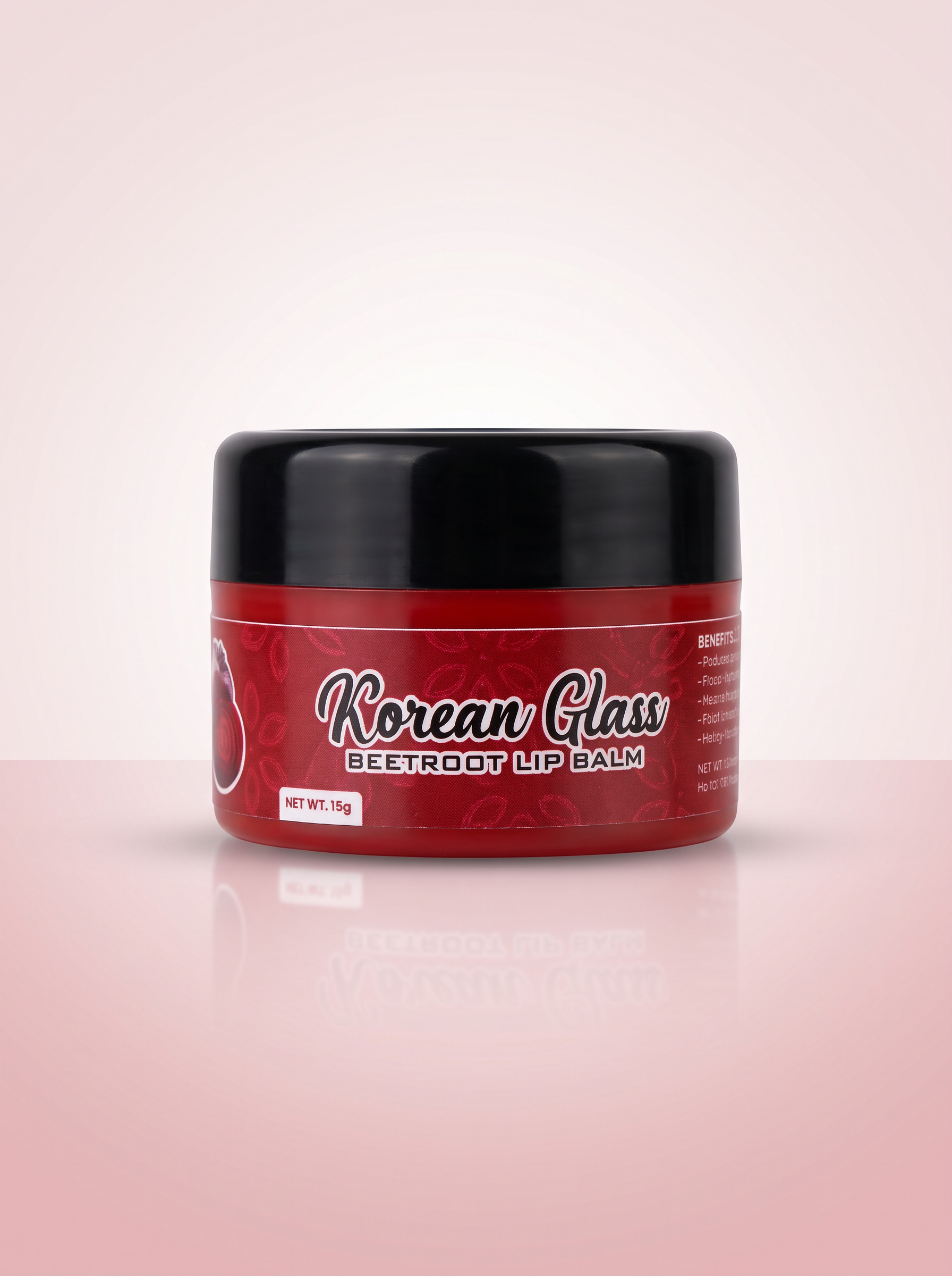 Korean Glass Beetroot Lip Balm